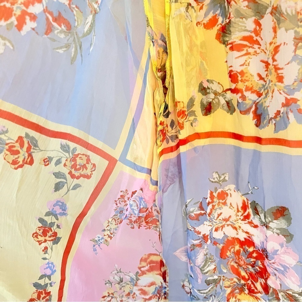 Band Of The Free Floral Kimono - Picture 2 of 5